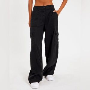 Mid Rise Puddle Cargo Pant